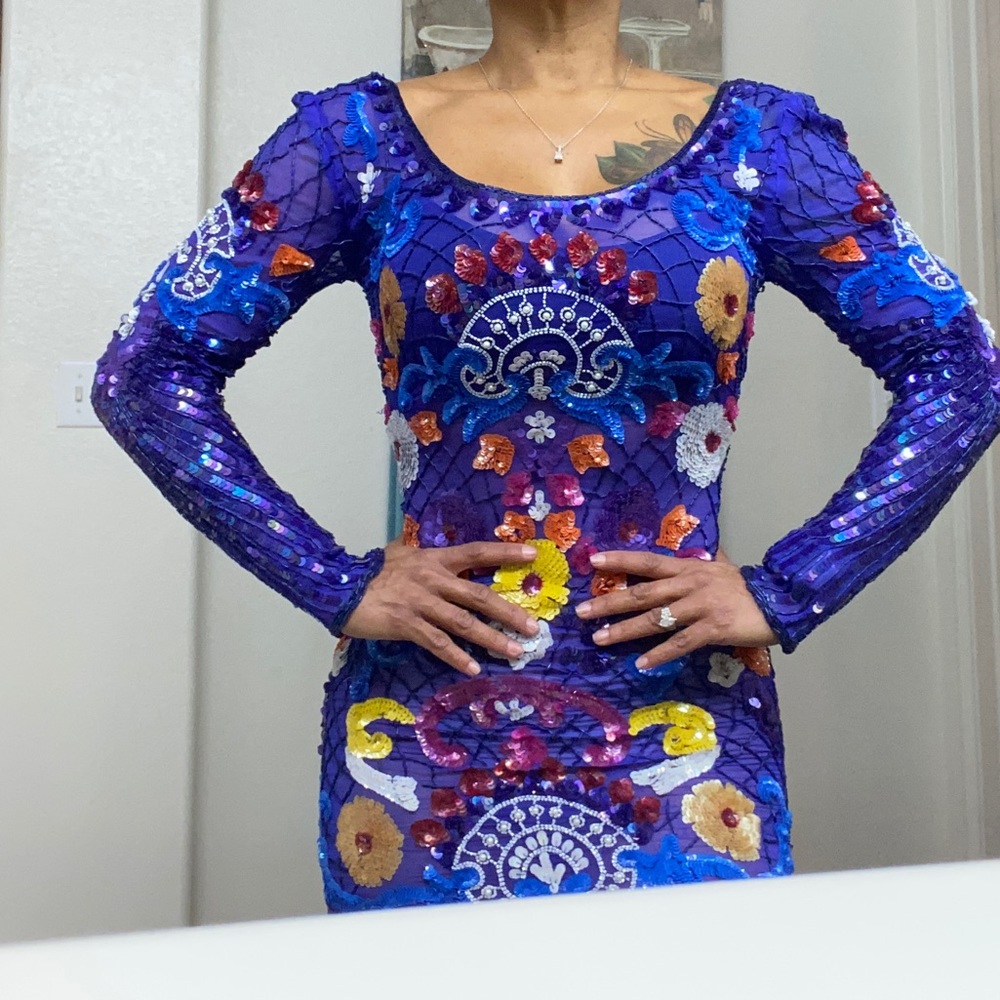 Vintage Sequin Dress